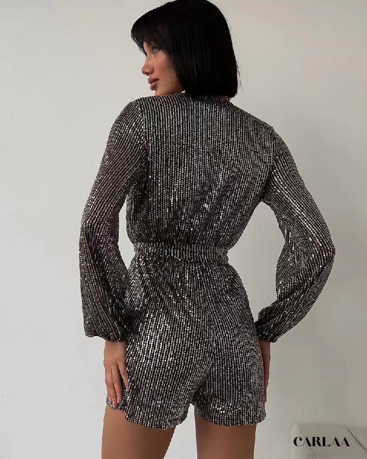 Silver playsuit
