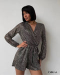 Silver playsuit