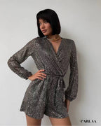 Silver playsuit