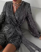 Silver playsuit
