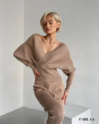 Ensemble En Coton Femme beige