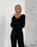 Ensemble En Coton Femme noire