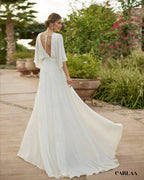 Combinaison fluide mariage