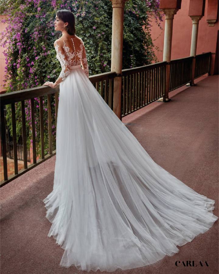 Combinaison fleurie mariage