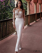 Combinaison fleurie mariage