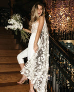 Lace wedding jumpsuit