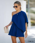 Combishort bleu marine