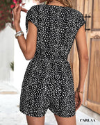 Combishort noir et blanc