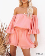 Combinaison Barboteuse Femme rose