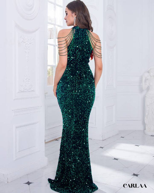 Women's sequin party dress