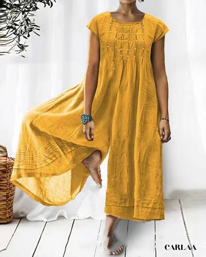 Combinaison femme fluide chic
