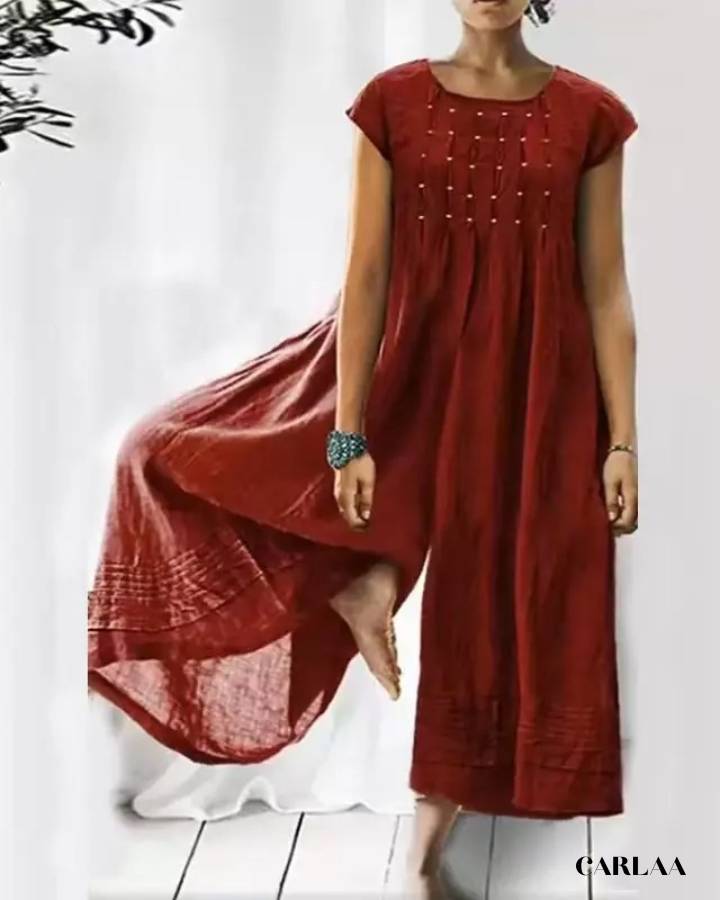 Combinaison femme fluide chic