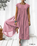 Combinaison femme fluide chic