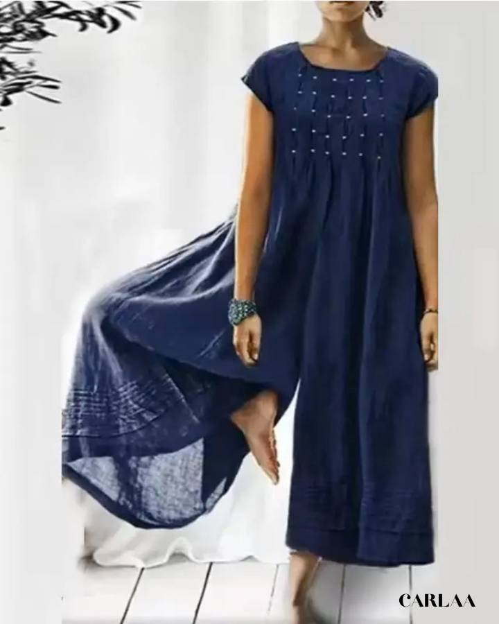 Combinaison femme fluide chic