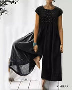 Combinaison femme fluide chic