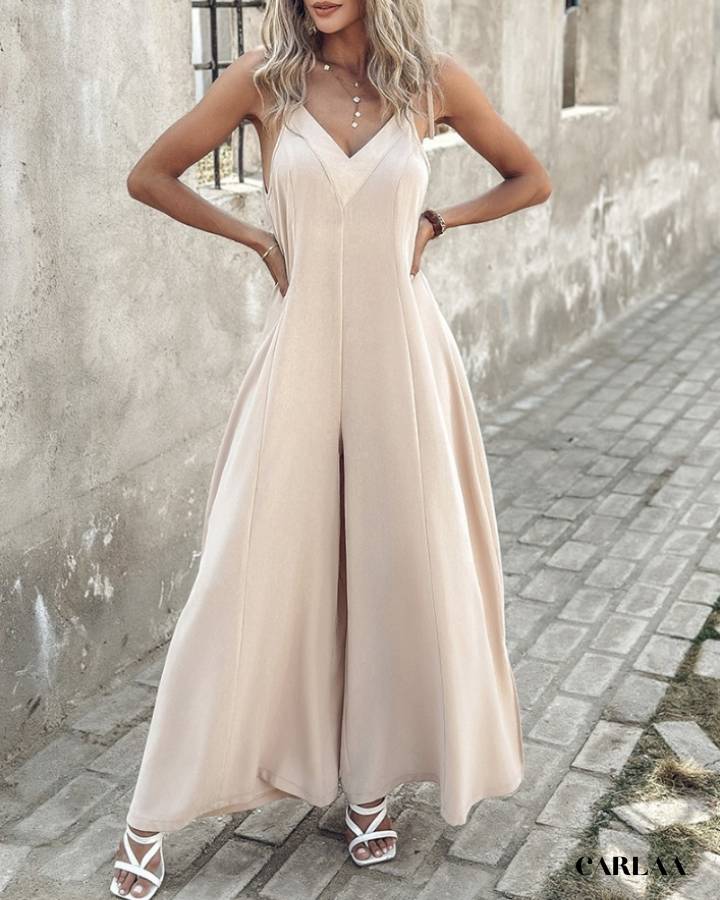 Combinaison fluide femme chic