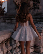 Short sequined dress