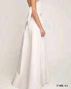 Combinaison robe de mariée pantalon