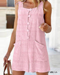 Combishort en gaze de coton