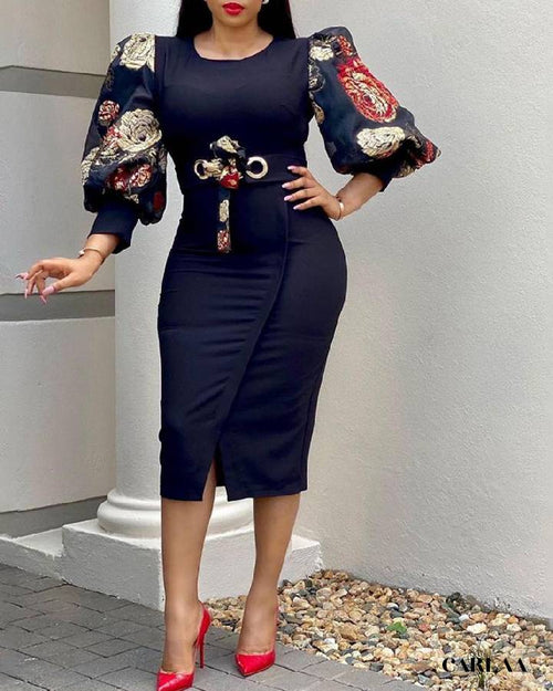 Chic office work dress