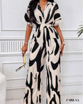 Combinaison imprimé femme chic