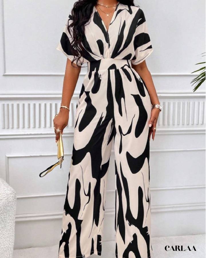 Combinaison imprimé femme chic