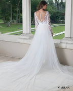 Mariage combinaison femme