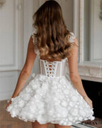 Robe avec dentelle
