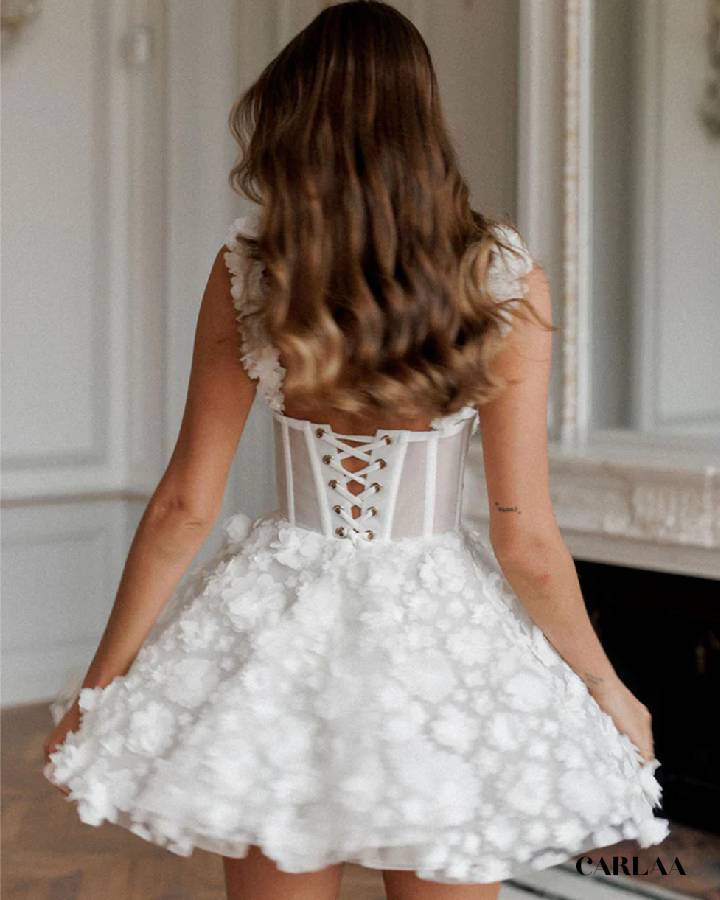 Robe avec dentelle