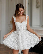 Robe avec dentelle