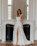 Robe longue blanche femme
