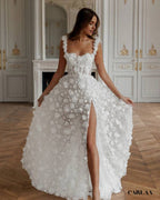 Robe longue blanche femme