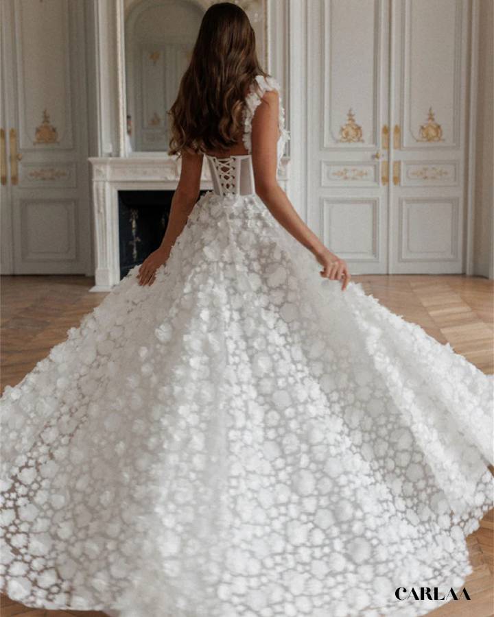 Robe longue blanche femme