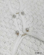 Robe de plage blanche