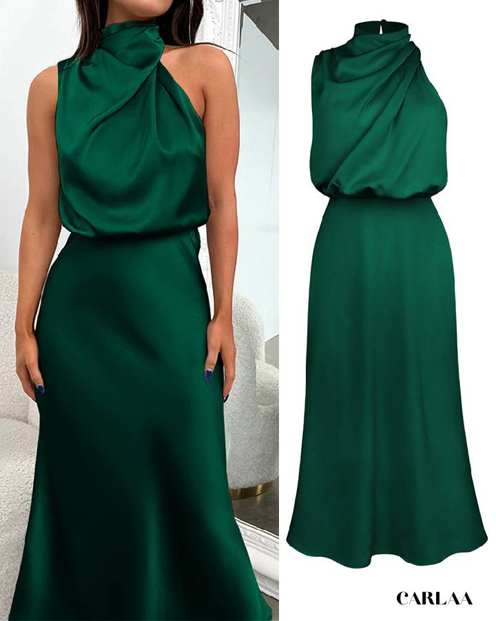 Satin Bridesmaid Dress
