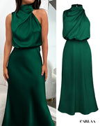 Satin Bridesmaid Dress