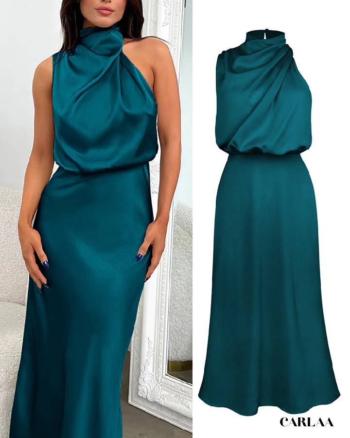 Satin Bridesmaid Dress