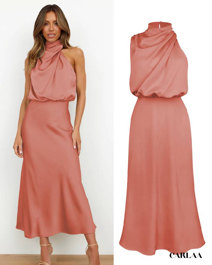Satin Bridesmaid Dress