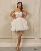 Sequin wedding dress