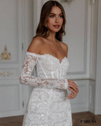 Robe dentelle chic pour mariage