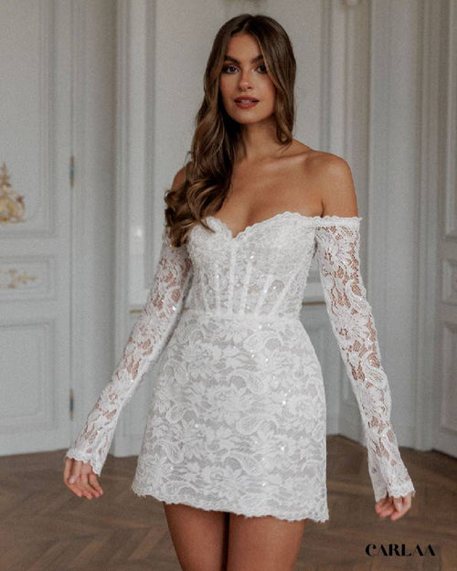 Robe dentelle chic pour mariage