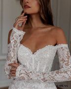 Robe dentelle chic pour mariage