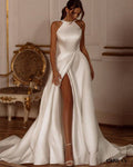 Robe en satin mariage