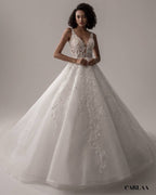 Robe de mariée dentelle dos nu