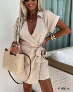 Combinaison short été femme