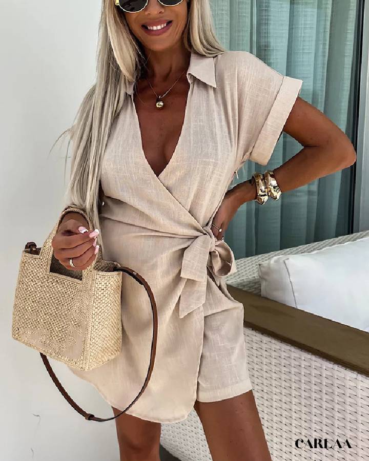 Combinaison short été femme