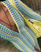 Crochet beach dress