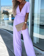Combinaison pantalon large femme