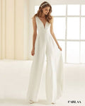 Combinaison pantalon femme mariage