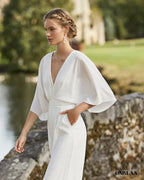 Flowy White Jumpsuit